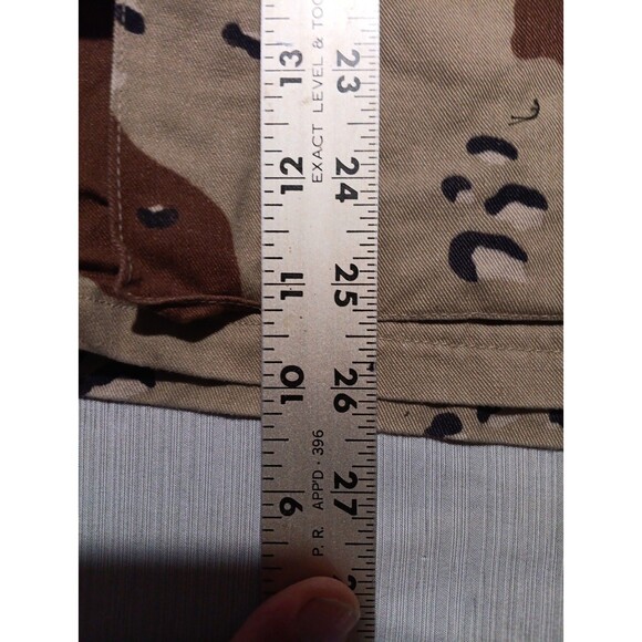 Vintage 1990 US Army Chocolate Chip Desert Camo Jacket Coat Adult Small Short - Picture 5 of 6